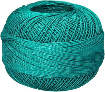 يد هاندي 210-Yard Lizbeth Cotton Thread، 25gm، Dark Seagreen، HH20688
