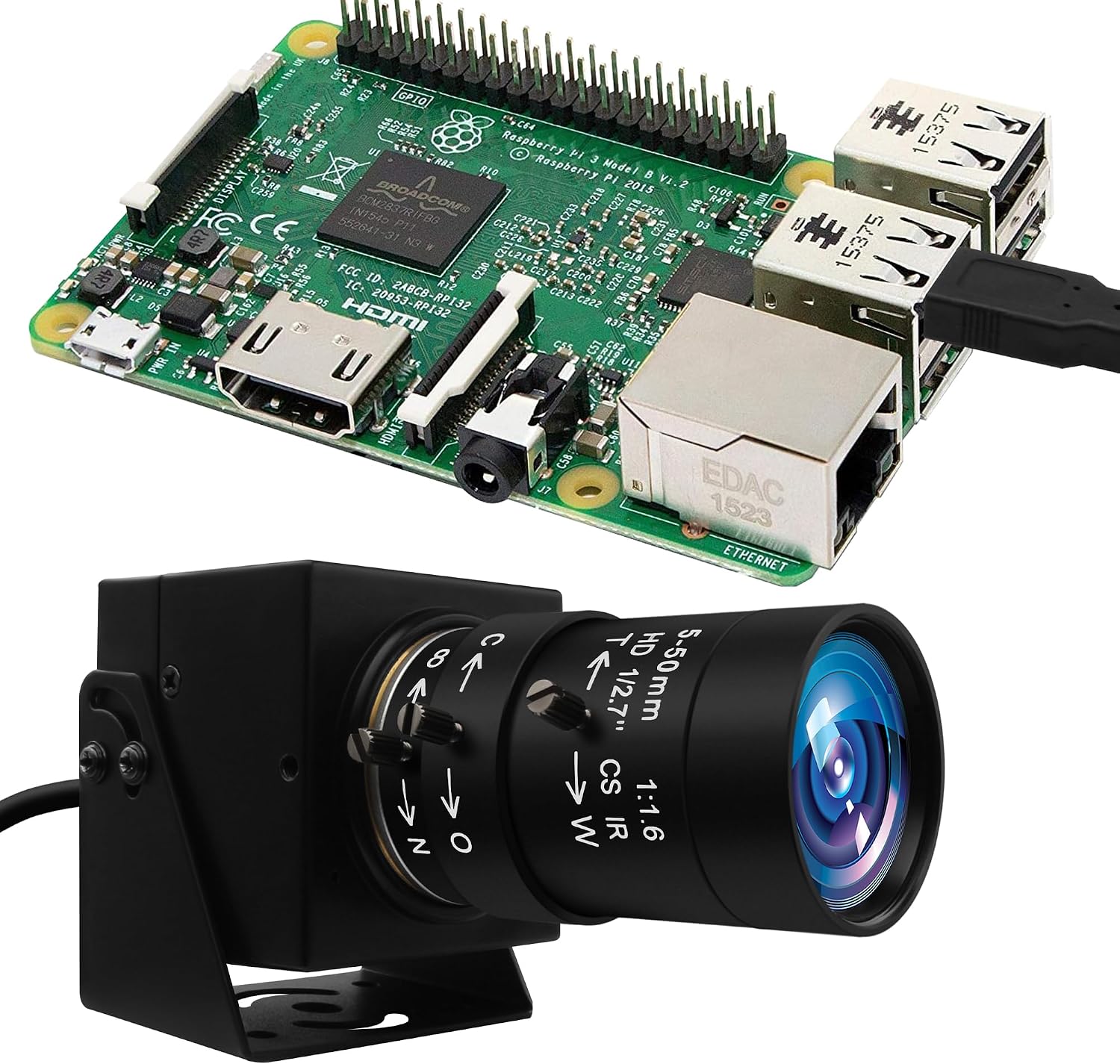 5MP USB Camera Module, IMX335 Sensor, 10x Optical Zoom Webcam