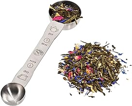 Boomers Gourmet - Duo Teeportionierlöffel Messlöffel Edelstahl - Teemaß I Teemesslöffel I Kaffeelöffel Portionierer für Tee und Kaffeepulver - 1 Stück