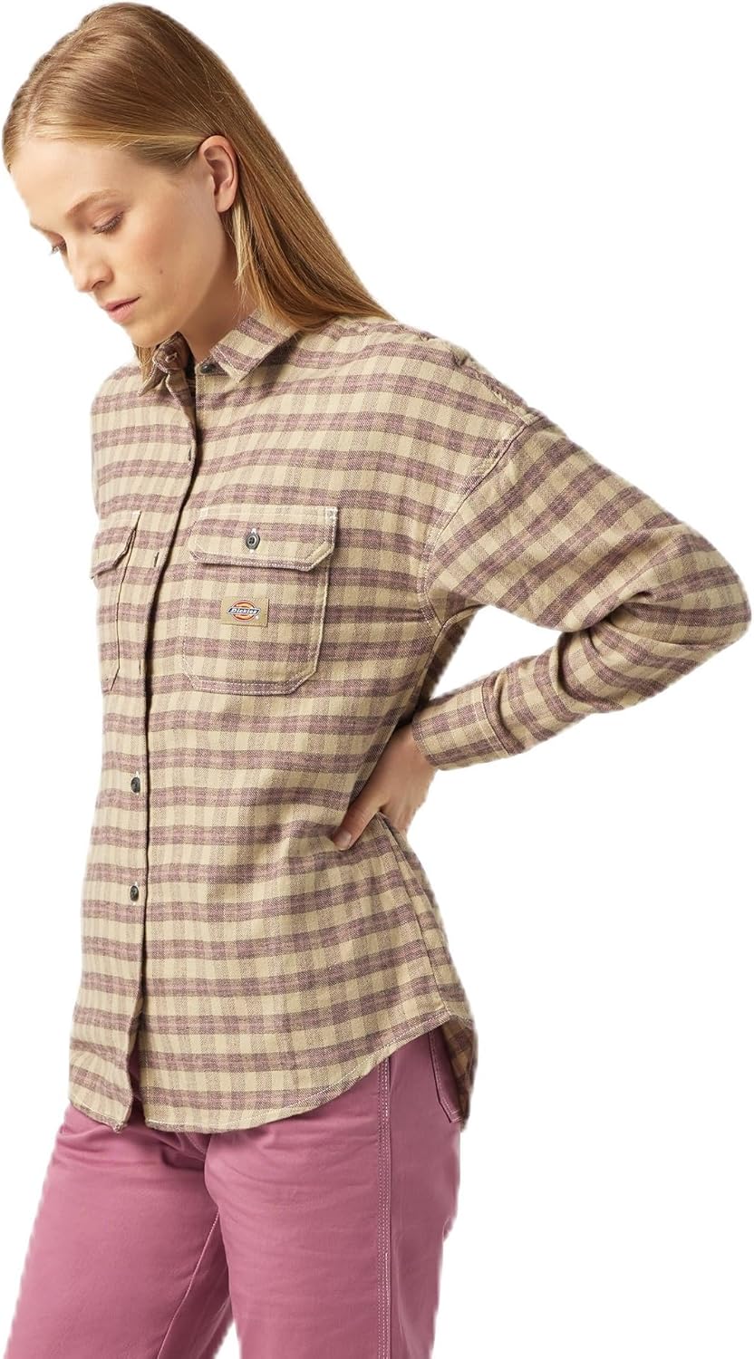 Dickies womens Long Sleeve Crew Neck Thermal Shirt