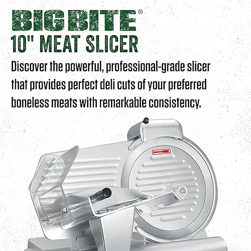 Miniatura 3 de LEM Big Bite - Cortador de carne comercial de 10"