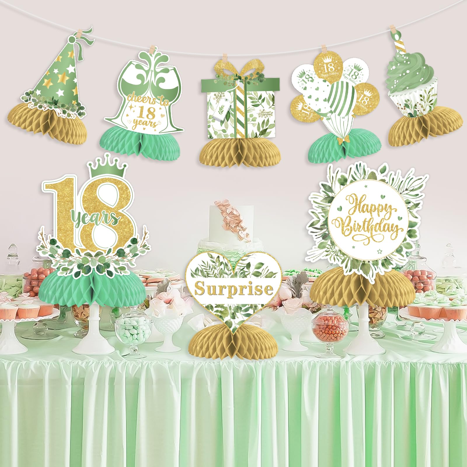 Coriandoli Copleanno In Oro 15g, 18 Anni Paillettes, Per La - Foto 5