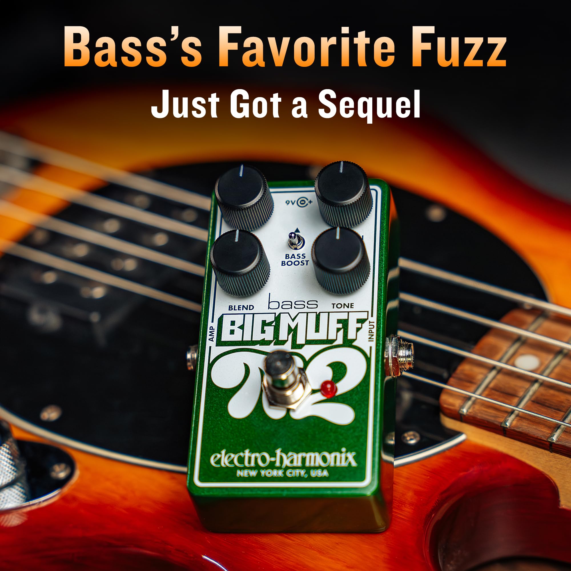 Amazon | エフェクター ELECTRO-HARMONIX Bass Big Muff Pi 2 エレクト