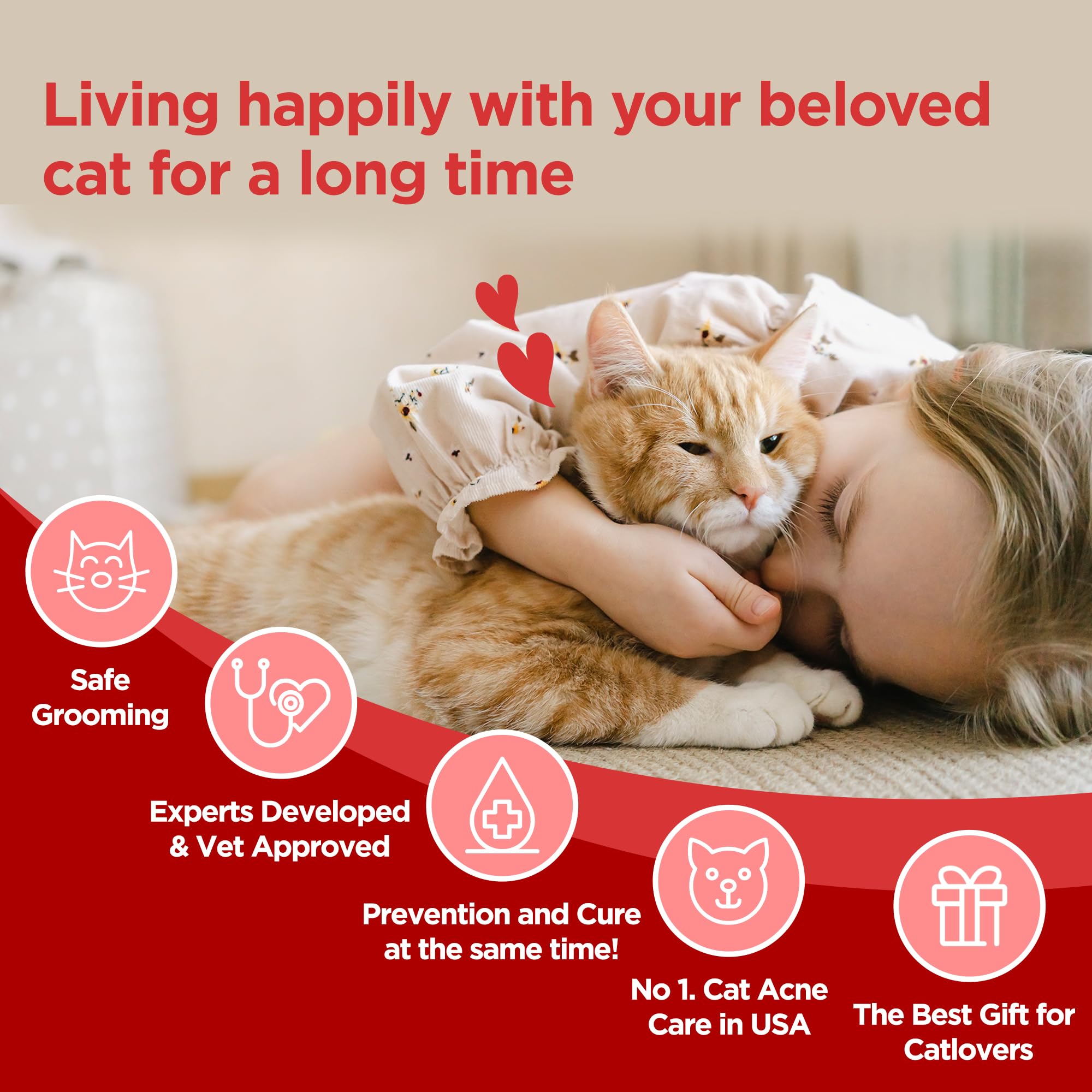 JAYU PET Black Seed Cleaner - Cat Chin Acne Treatment, Non-Toxic Hypoallergenic Cleanser, Cat Acne Chin Treatment, Remove Cat Chin Blackheads, Improves Skin Health 2.7 fl.oz (80ml) - image 7