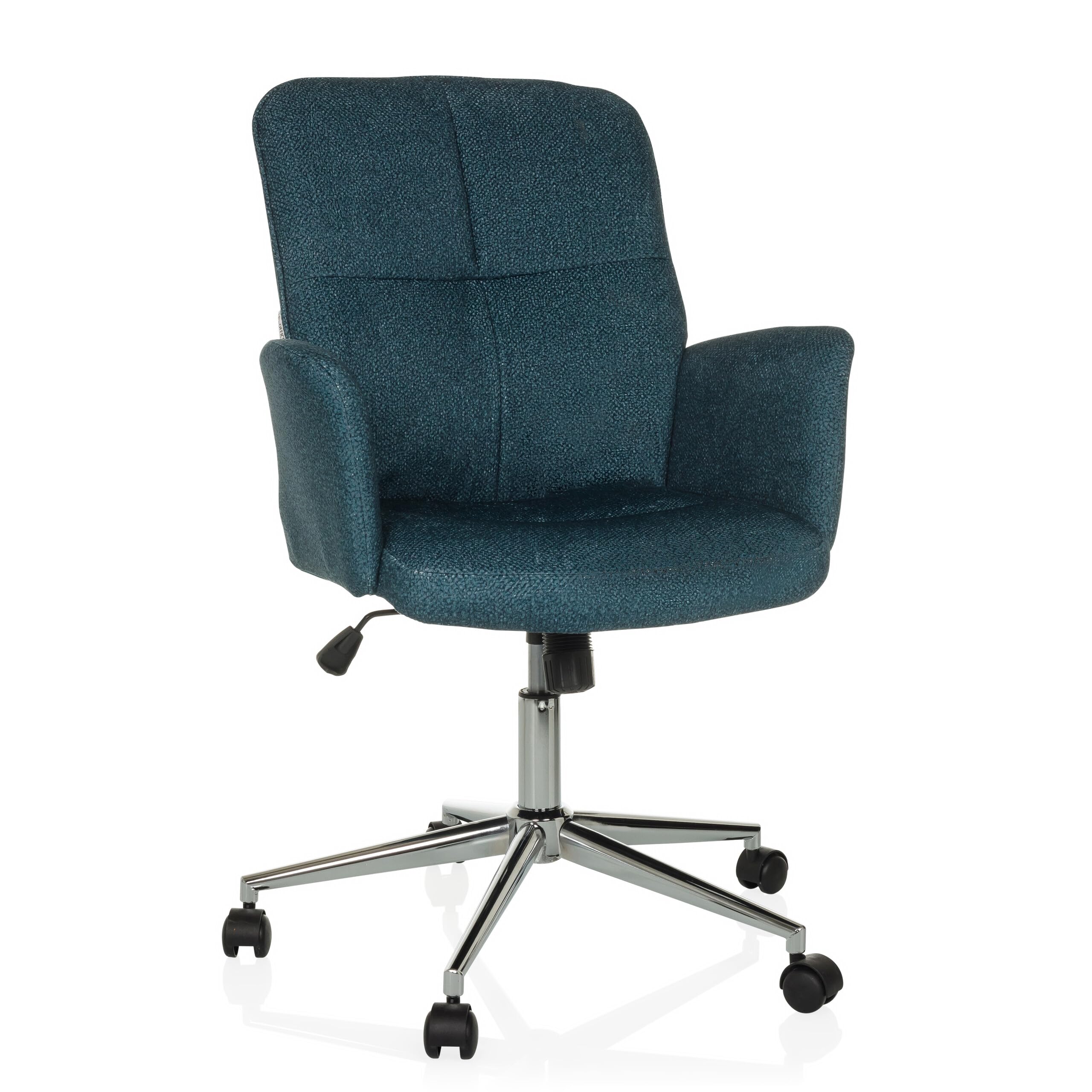 Chaise de bureau pétrole hjh OFFICE SOLAO 400 fauteuil pour le télétravail