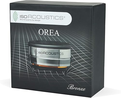 Miniatura 2 de IsoAcoustics Aisladores de equipos de audio de la serie Orea (bronce - 8 lbs Maxpc)