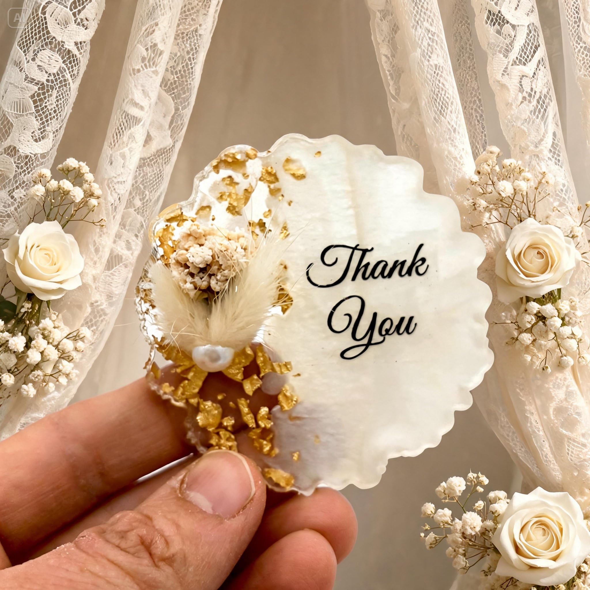 Regalo de fiesta de boda para invitados, imán epoxi para regalos de despedida de soltera, imán de nevera para baby shower, elegante recuerdo de regreso (juego de 20)