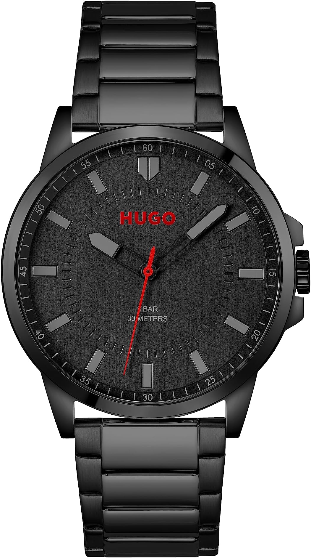 Analogue Quartz Watch for Men Collection #First - Available with Stainless Steel Bracelet or Leather Strap