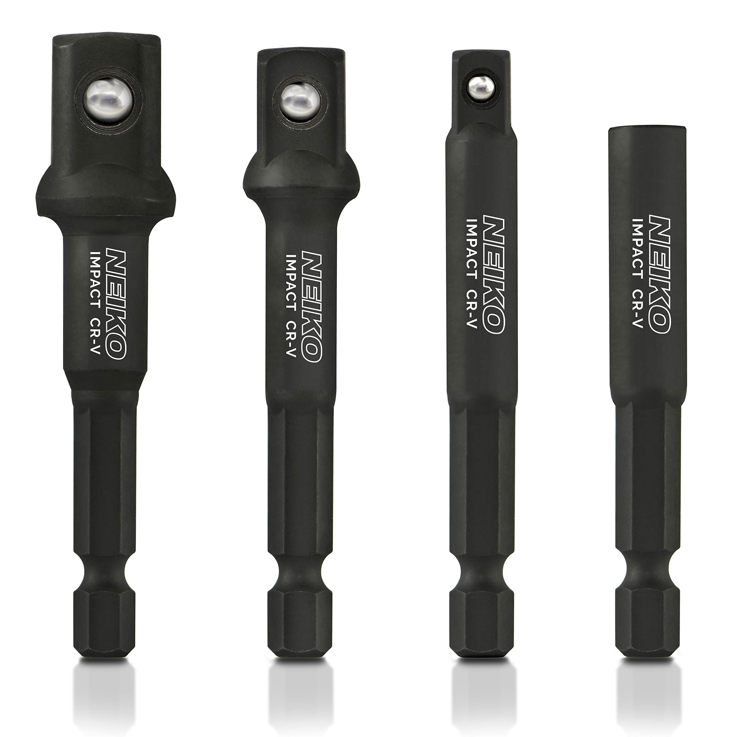 NEIKO 00244A Impact Socket Adapter and Bit Holder Set 4