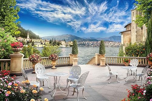 Miniatura 33 de Mural de pared de bosque nebuloso, papel tapiz de paisaje natural abstracto, patrones de decoración de pared de fondo (no autoadhesivo)