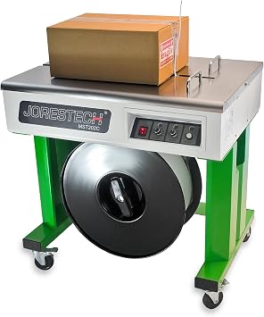 JORESTECH Semi-Automatic Strapping Machine + 1 Strap Coil Free