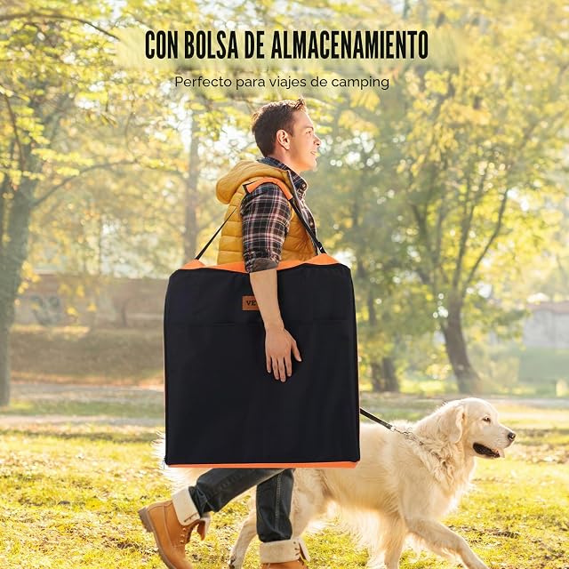 Foto 6 de 8 de VEVOR Parque de Juegos para Perros 8 Paneles de 610 x 610 mm