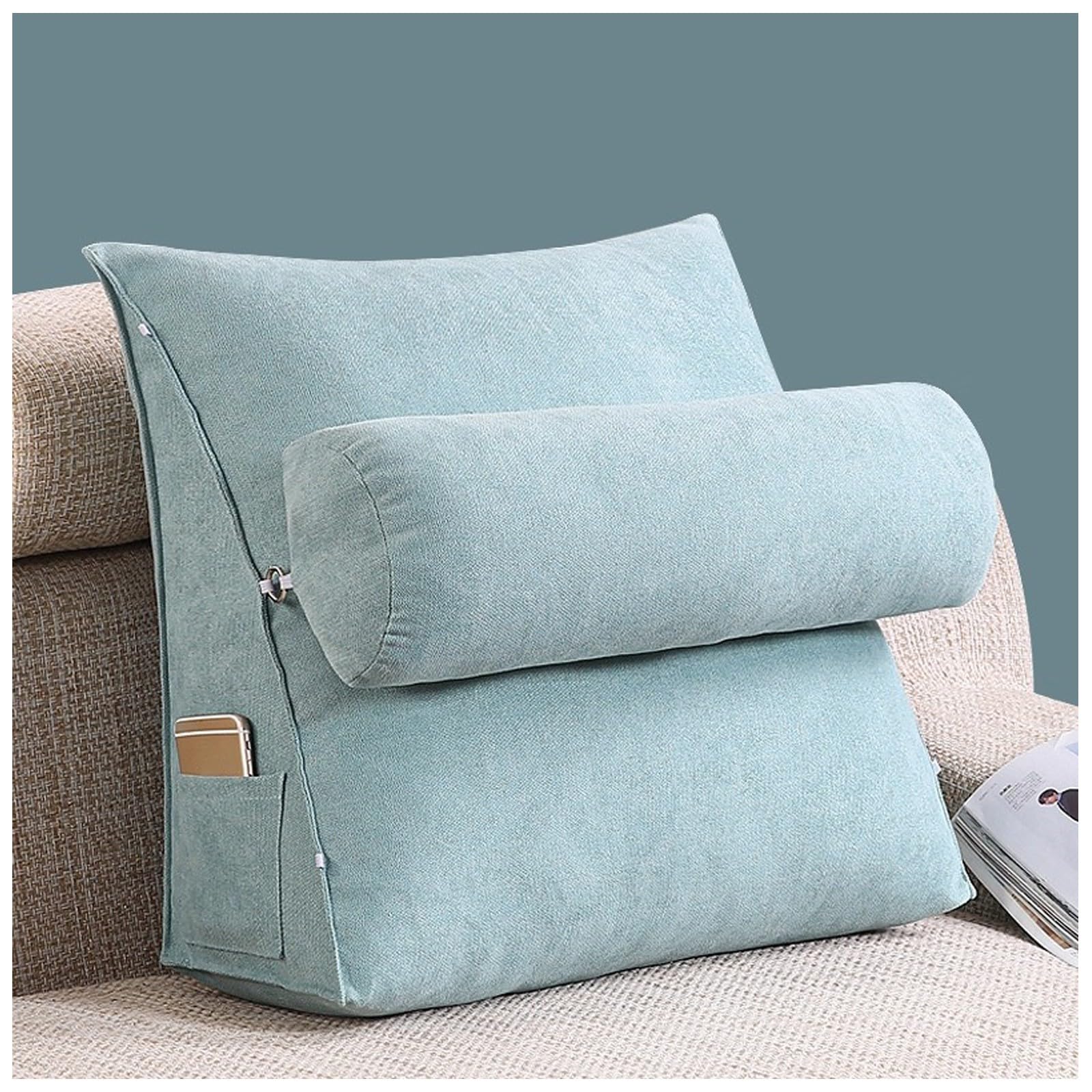 Coussin pour soutien lombaire cou dos oreiller cale triangle lit ZTGL