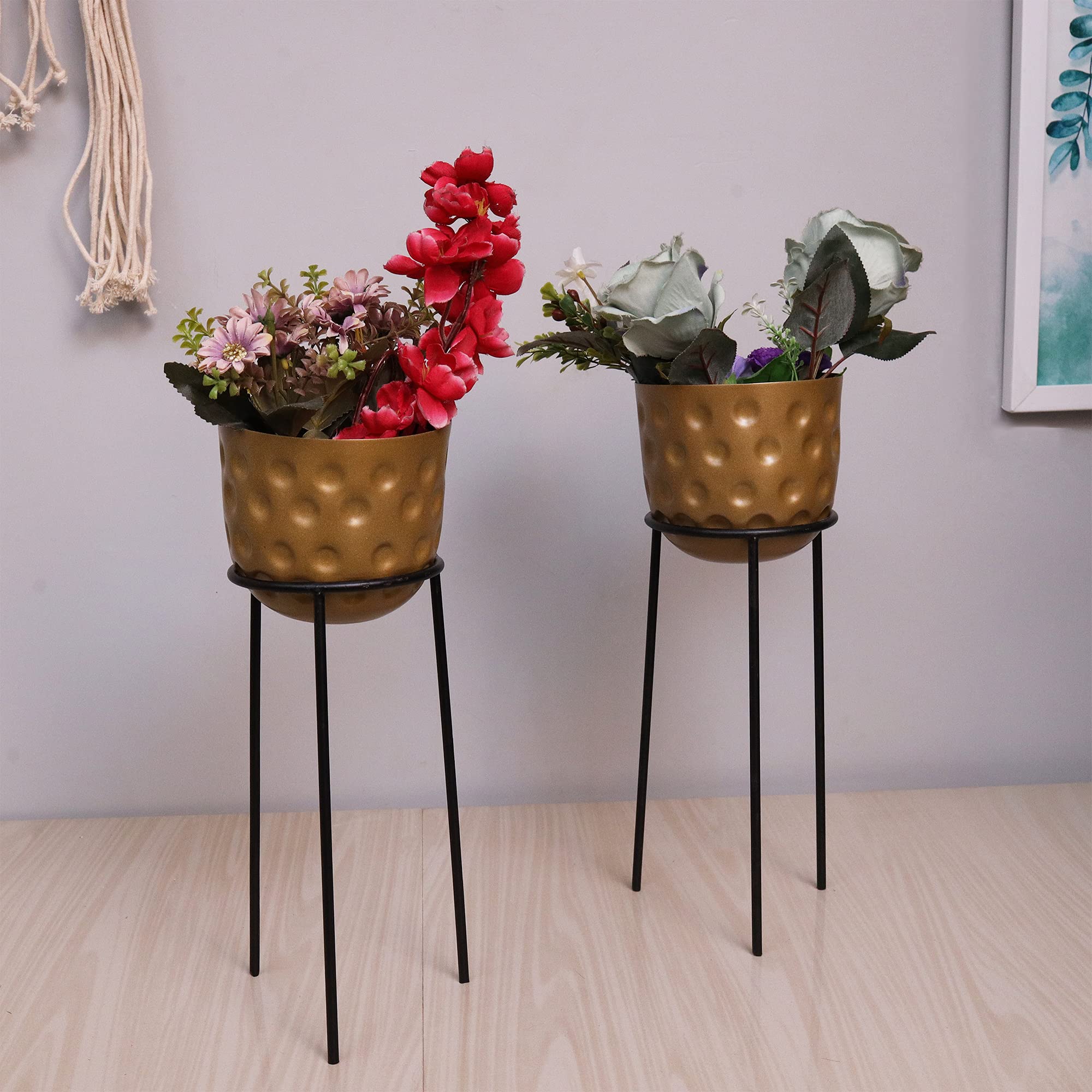 Plant Stand Metal Flower Holder Racks with 4 Tier Garden Decoration Planter Rack Shelf Organizer for Indoor Outdoor, Garden Balcony Living Room Office,Black (Cylinder Set of 2) (B09FB3QXXS) Amazon Price History, Amazon Price Tracker