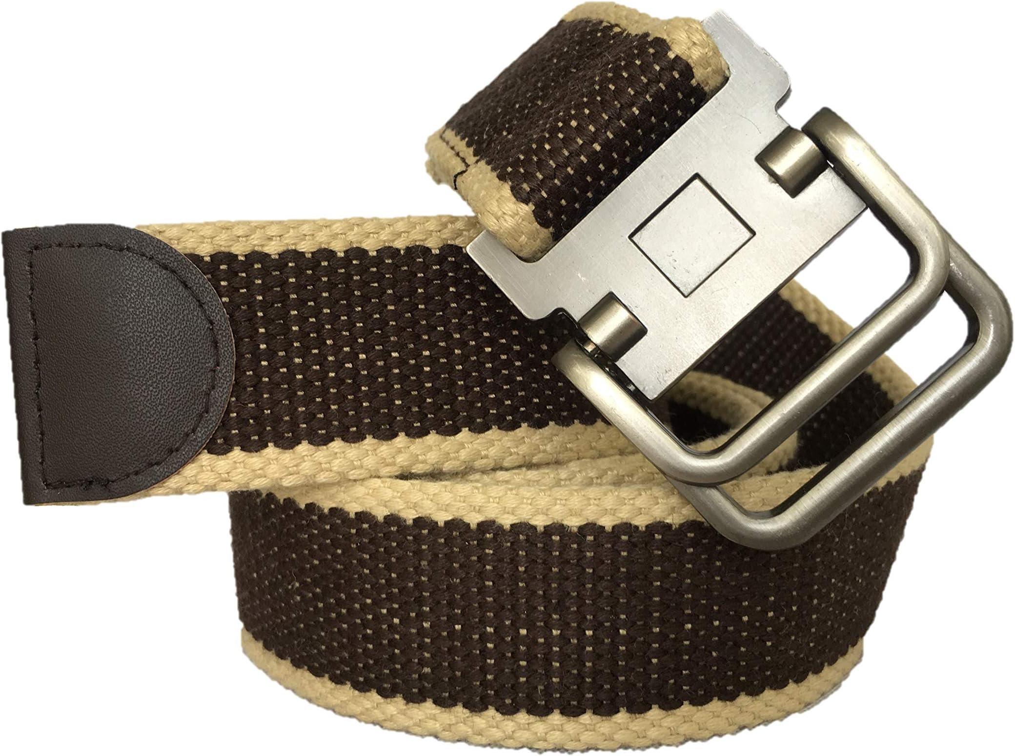 LEX TAVIS Men's & Boy's Cotton & Canvas Belt