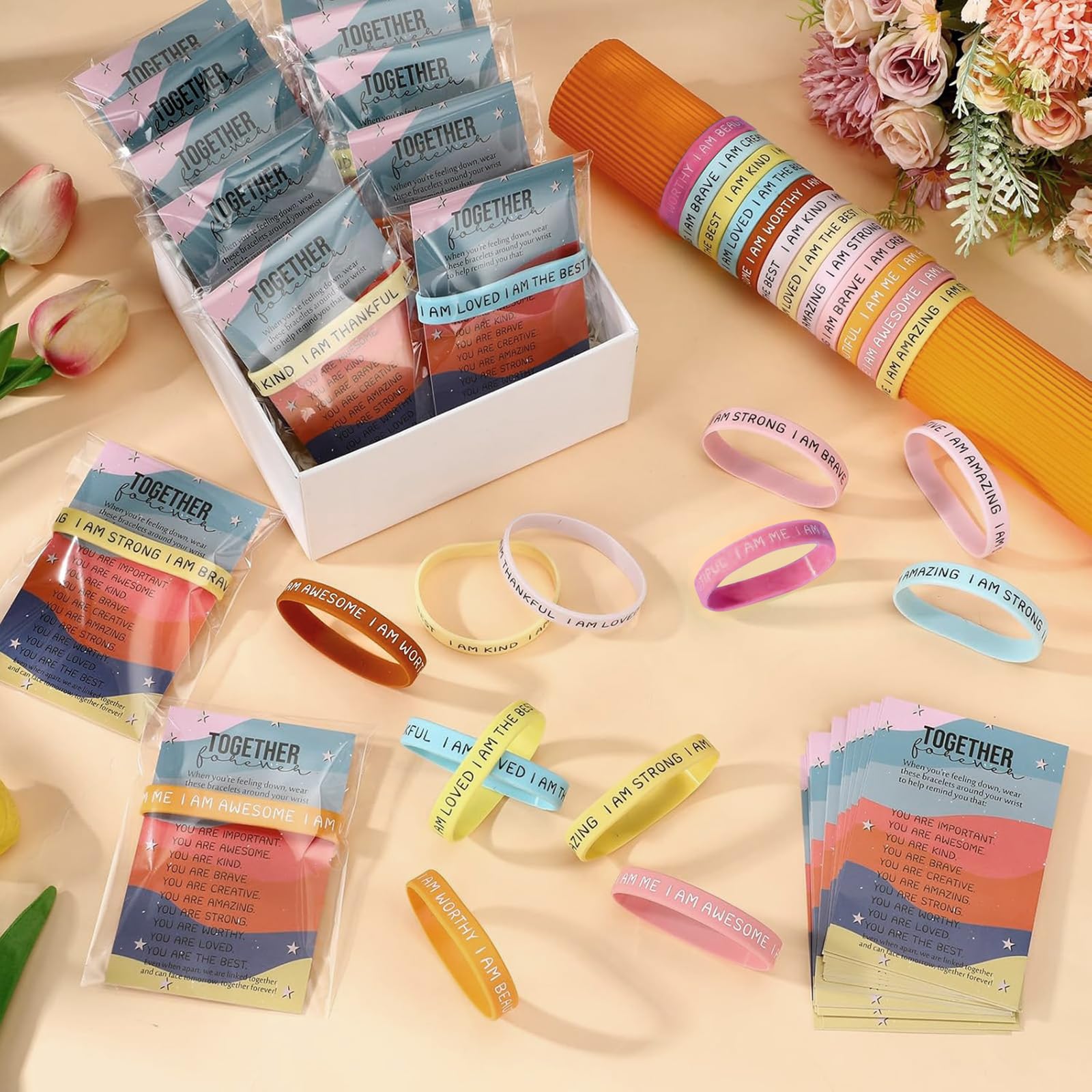 36 braccialetti regalo classe 2025, regali di fine anno per studenti, regali di laurea per studenti da insegnanti, braccialetto in silicone per la stagione di laurea 2025, regalo per adolescenti e