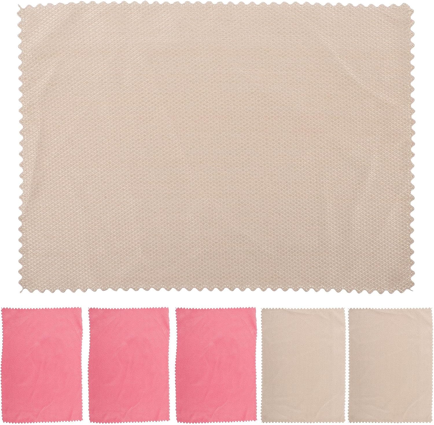 NOLITOY 6pcs Microfiber Fish Scale Dish Cloths Kitchen Wipes