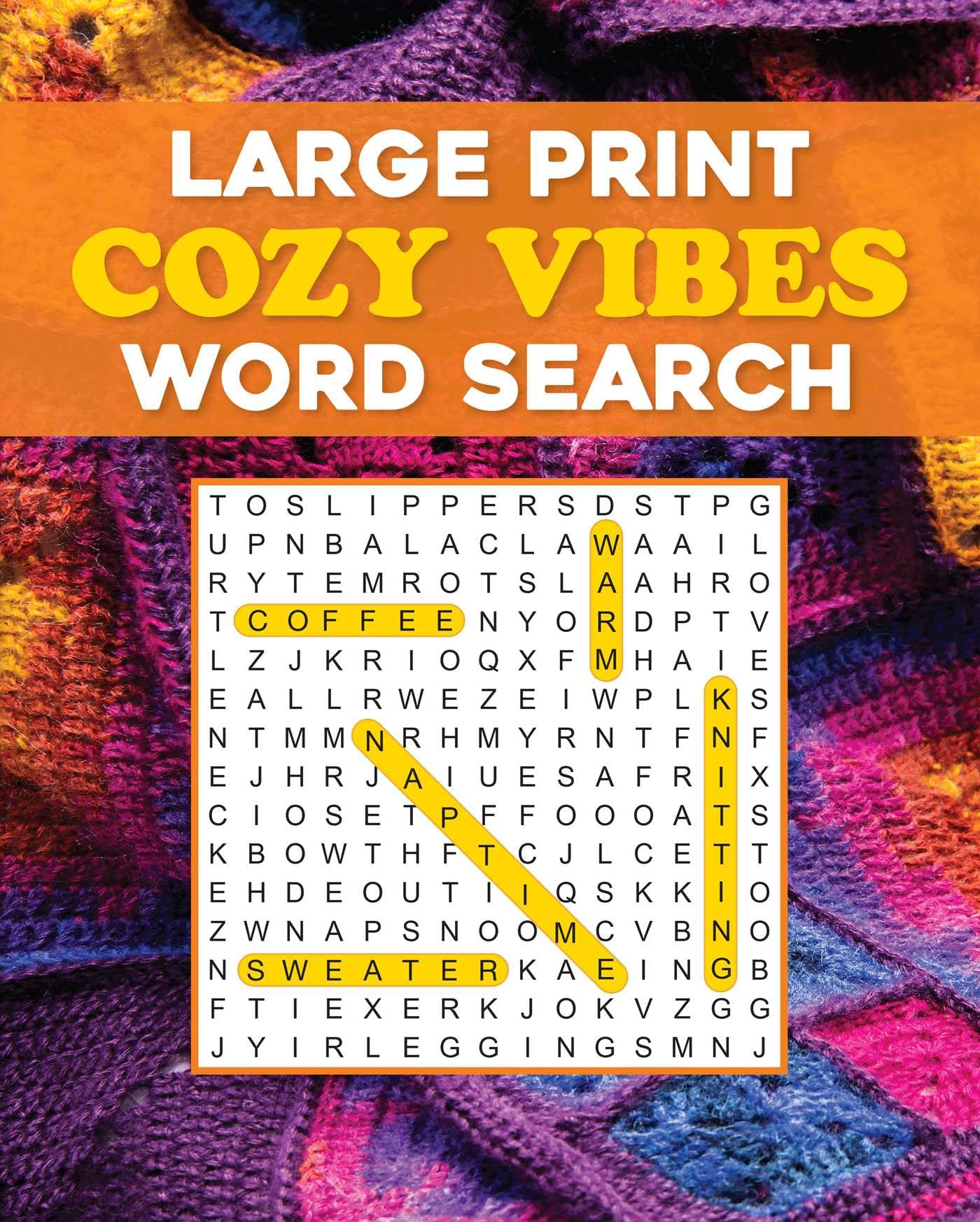 Large Print Cozy Vibes Word Search (Large Print Puzzle Books)