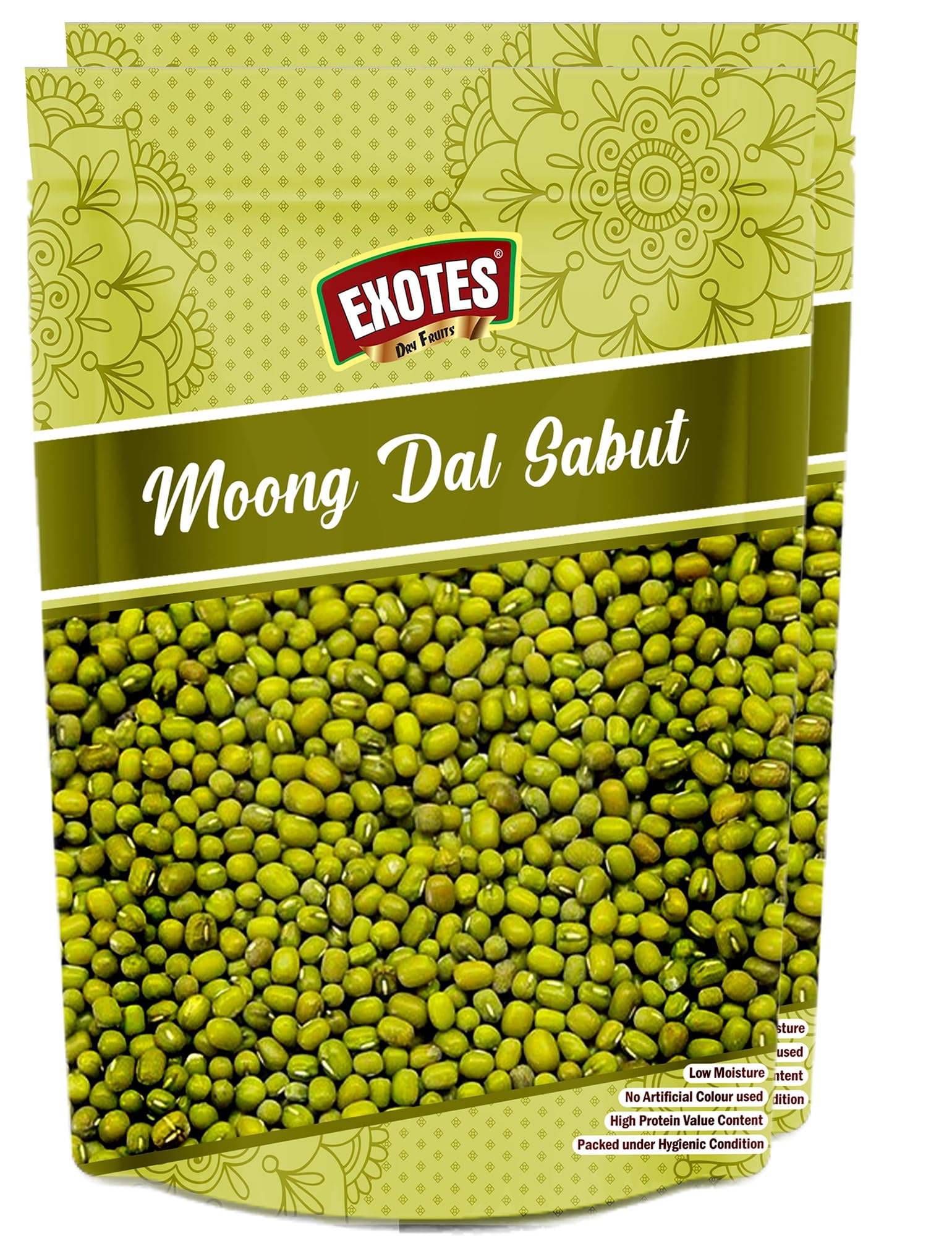 Exotes Moong Dal Sabut/Whole 500g (B0B2P5DGCG) Amazon Price History, Amazon Price Tracker