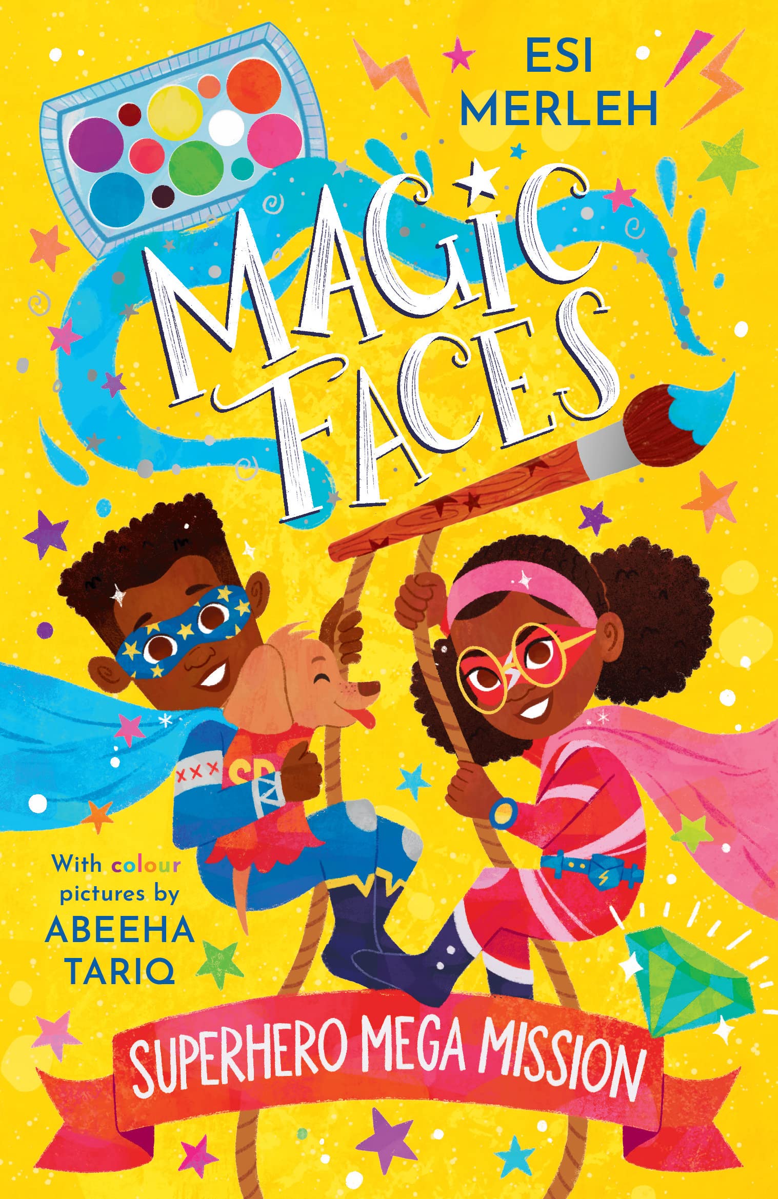 Superhero Mega Mission (Magic Faces Book Book #2): Magic Faces #2