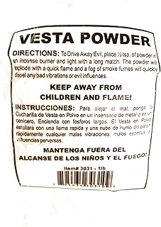 MOSKILA Sage Cauldron 1 Lb Ritual Powder Vesta (RPVESB)