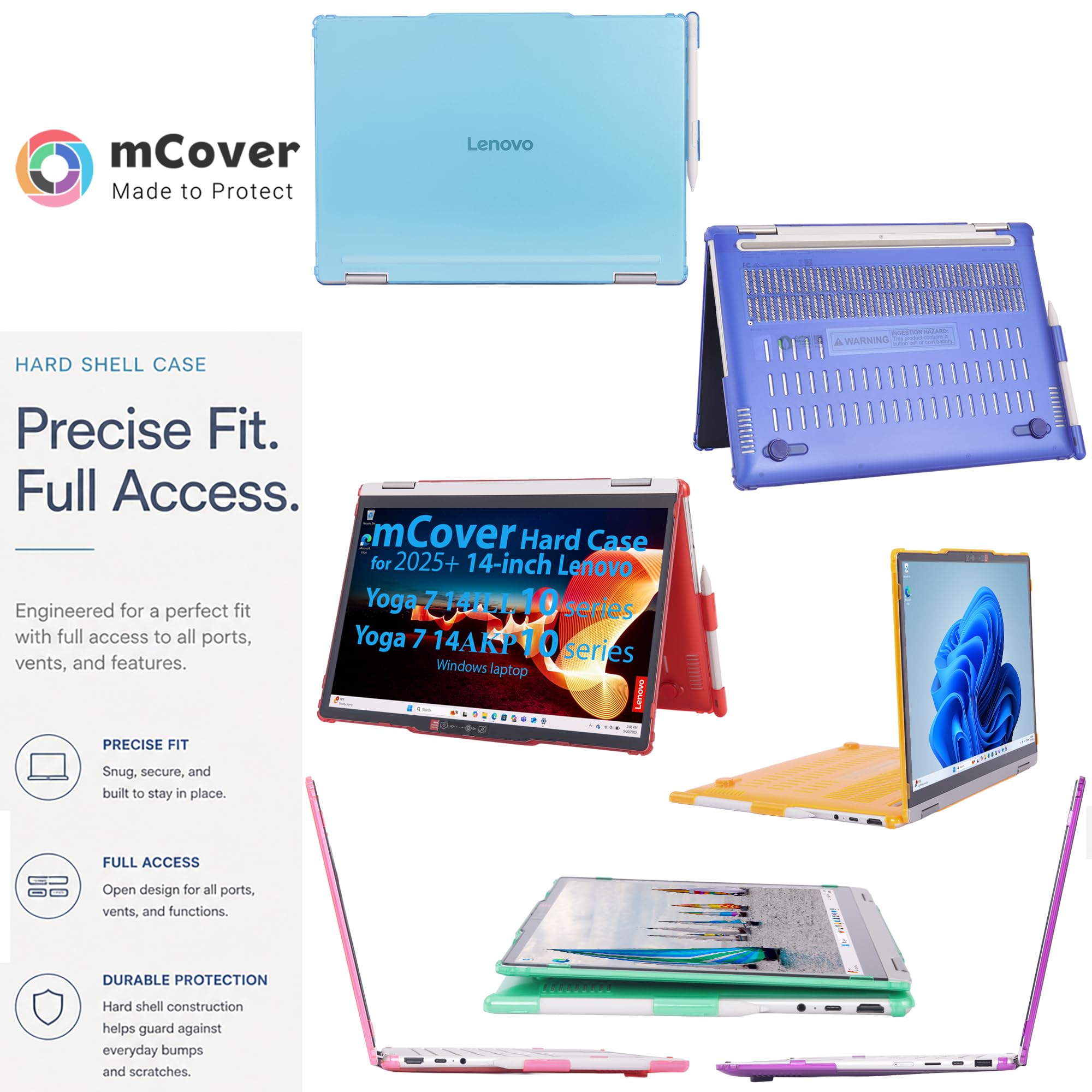 Amazon.com: mCover case ONLY Compatible for 2025~2026 14-inch