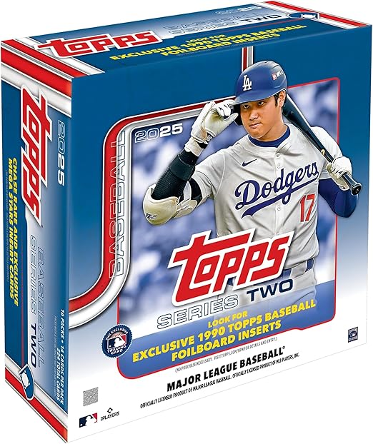 2025 Topps Baseball Series 2 - Factory Sealed - Mega Box