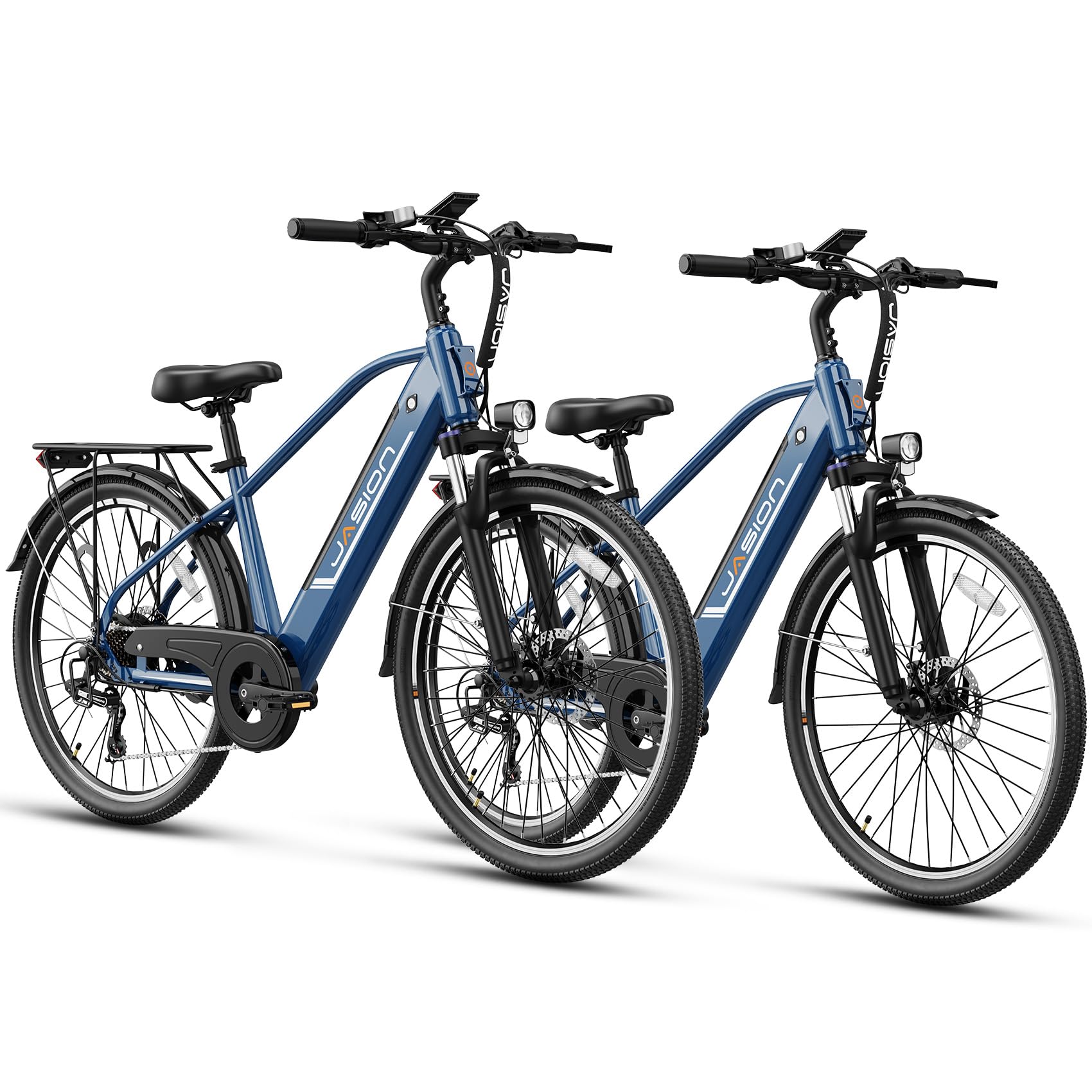 Jasion Roamer/ST Electric Bike for Adults, 26'' Commuter Ebike 1200W 528WH Removable Battery, 28MPH 62miles, Electric Bicycles for Women/Man, UL2849