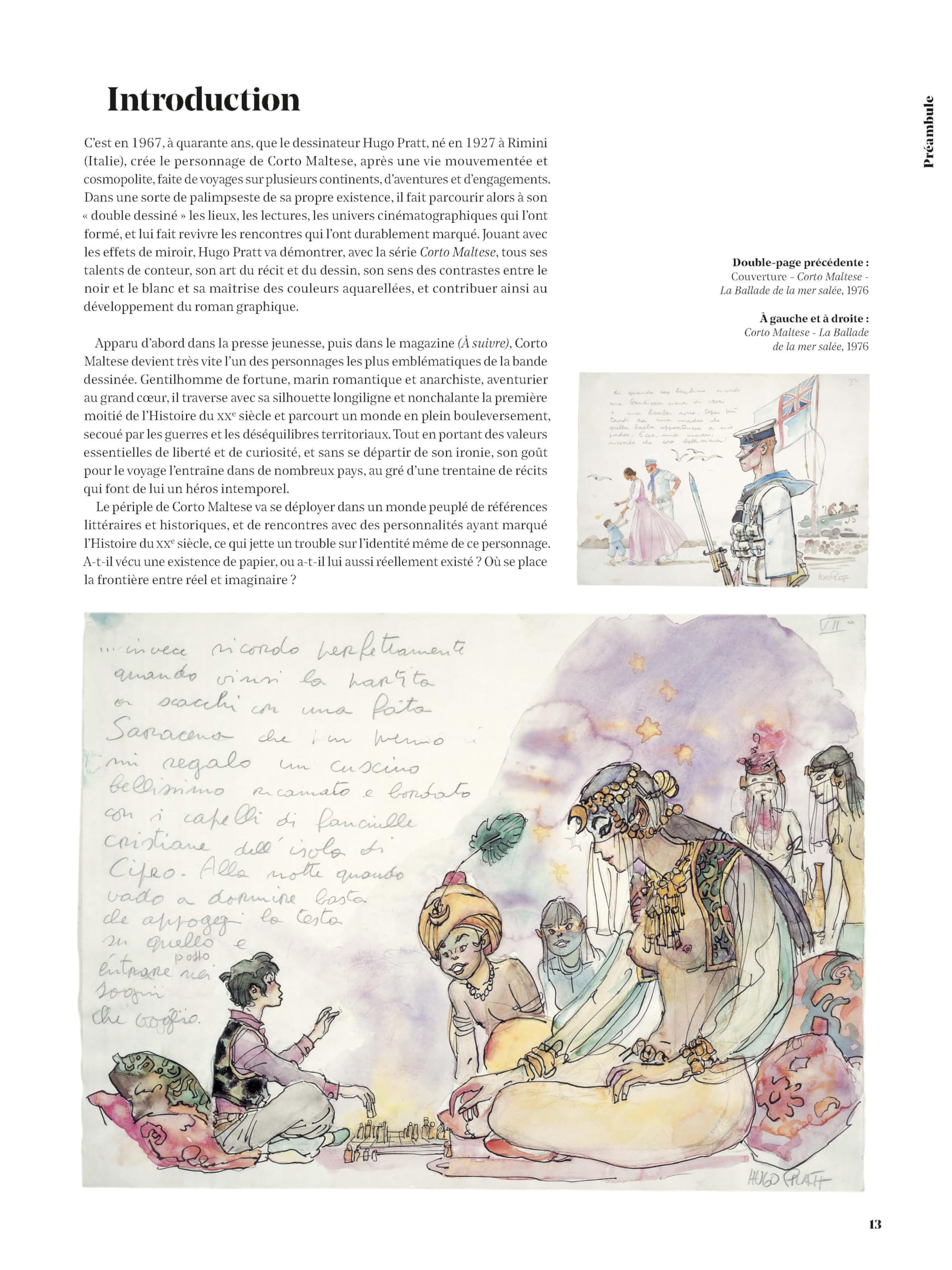 Corto Maltese - Une vie romanesque: Catalogue exposition BPI / Centre Pompidou