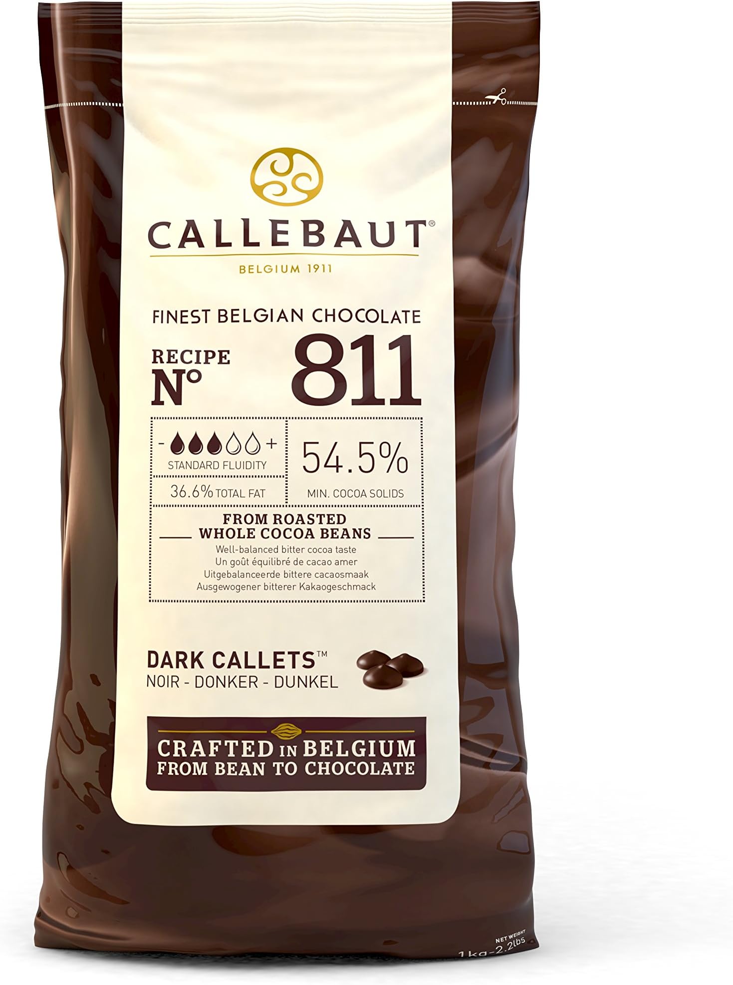 CallebautSelect Dark Chocolate Baking Callets 1 kg