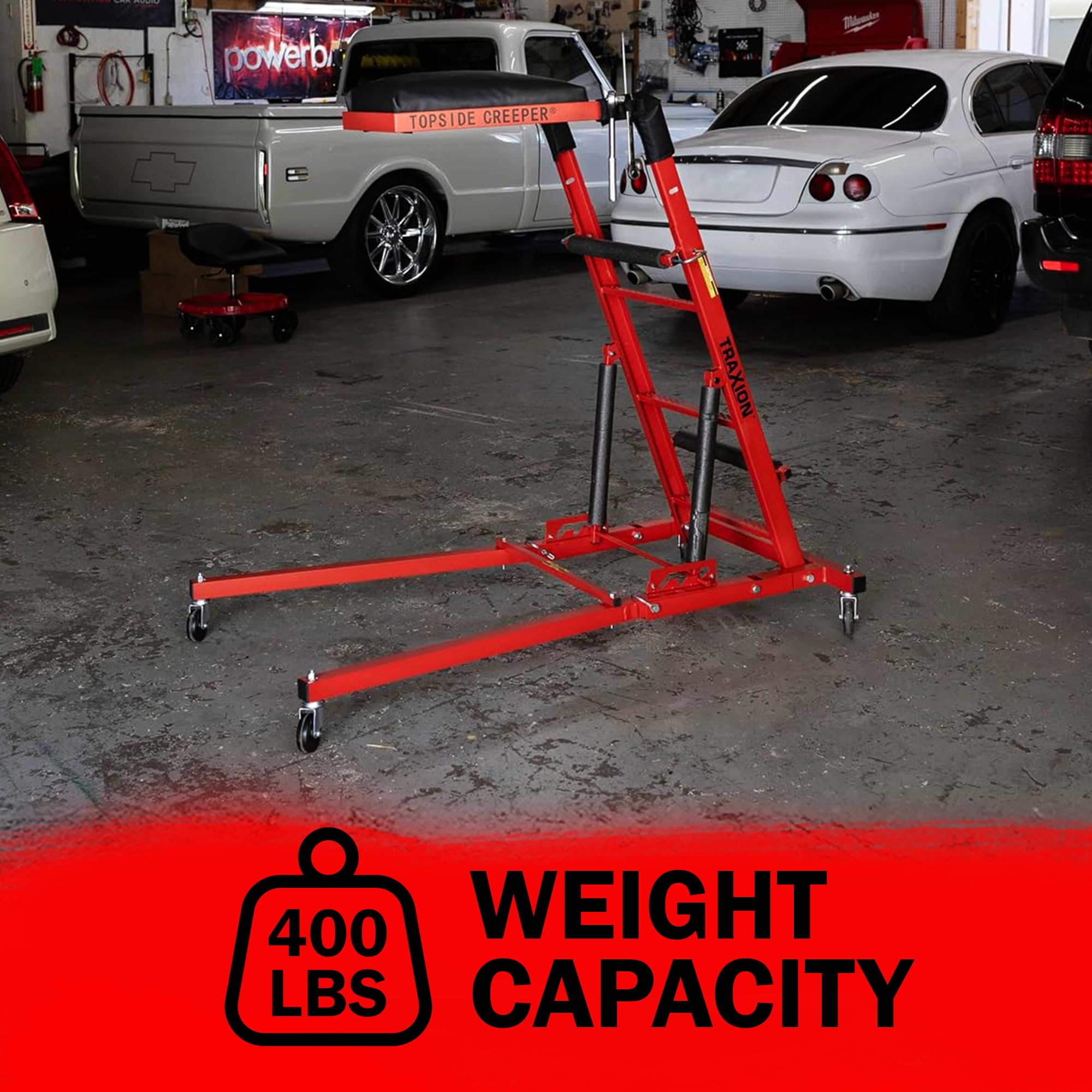 Traxion New Quality Economy Topside Creeper 3-106 with