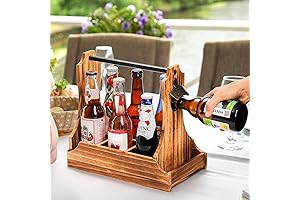 Okllen Wooden Beer Caddy: Your Ultimate Party Companion