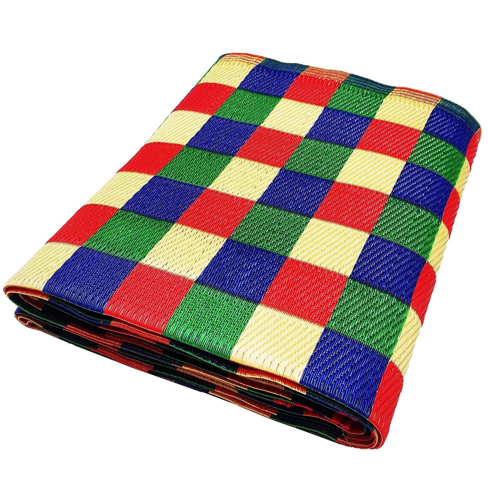 Hometail Multipurpose Foldable Plastic Chatai Mat Rectangular Floor Sitting Chatai Mats for Home Sleeping, Free Carry Bag (9x6 Feet) (B0B68SCMYP) Amazon Price History, Amazon Price Tracker