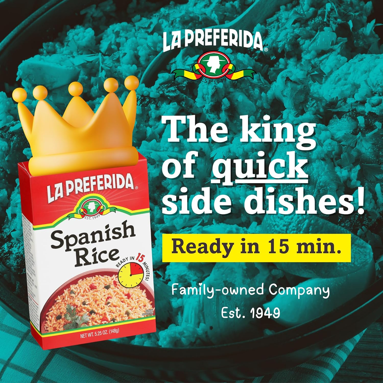 La Preferida Spanish Rice in a Box, 5.25 oz, (Pack - 9)