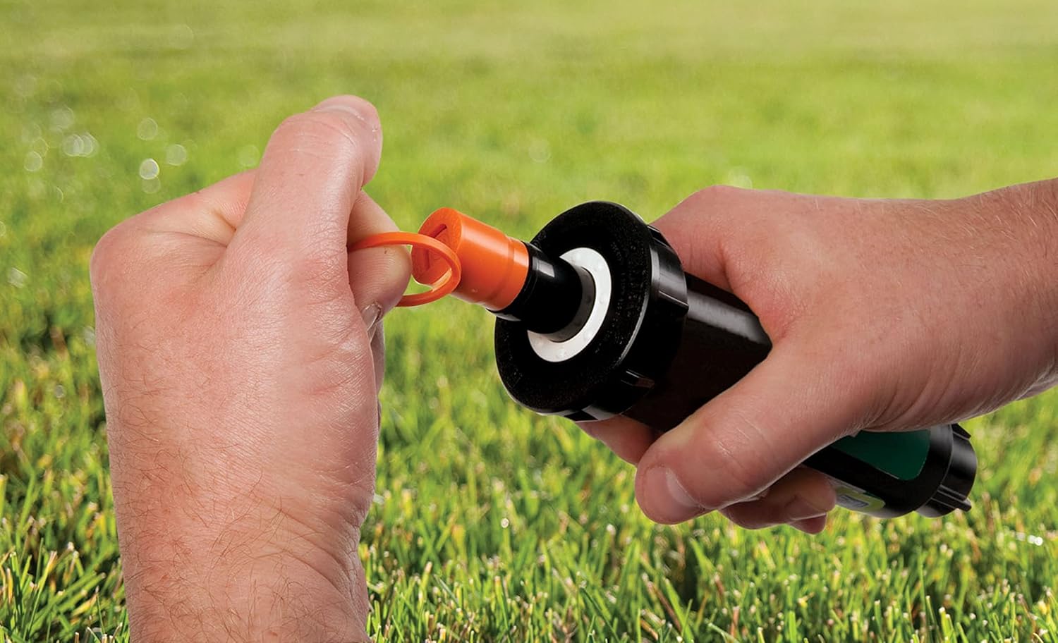 Rain Bird 1804LNPRS Pressure Regulating (PRS) Professional Pop-Up Sprinkler, Body Only No Nozzle, 4" Pop-up Height, Black