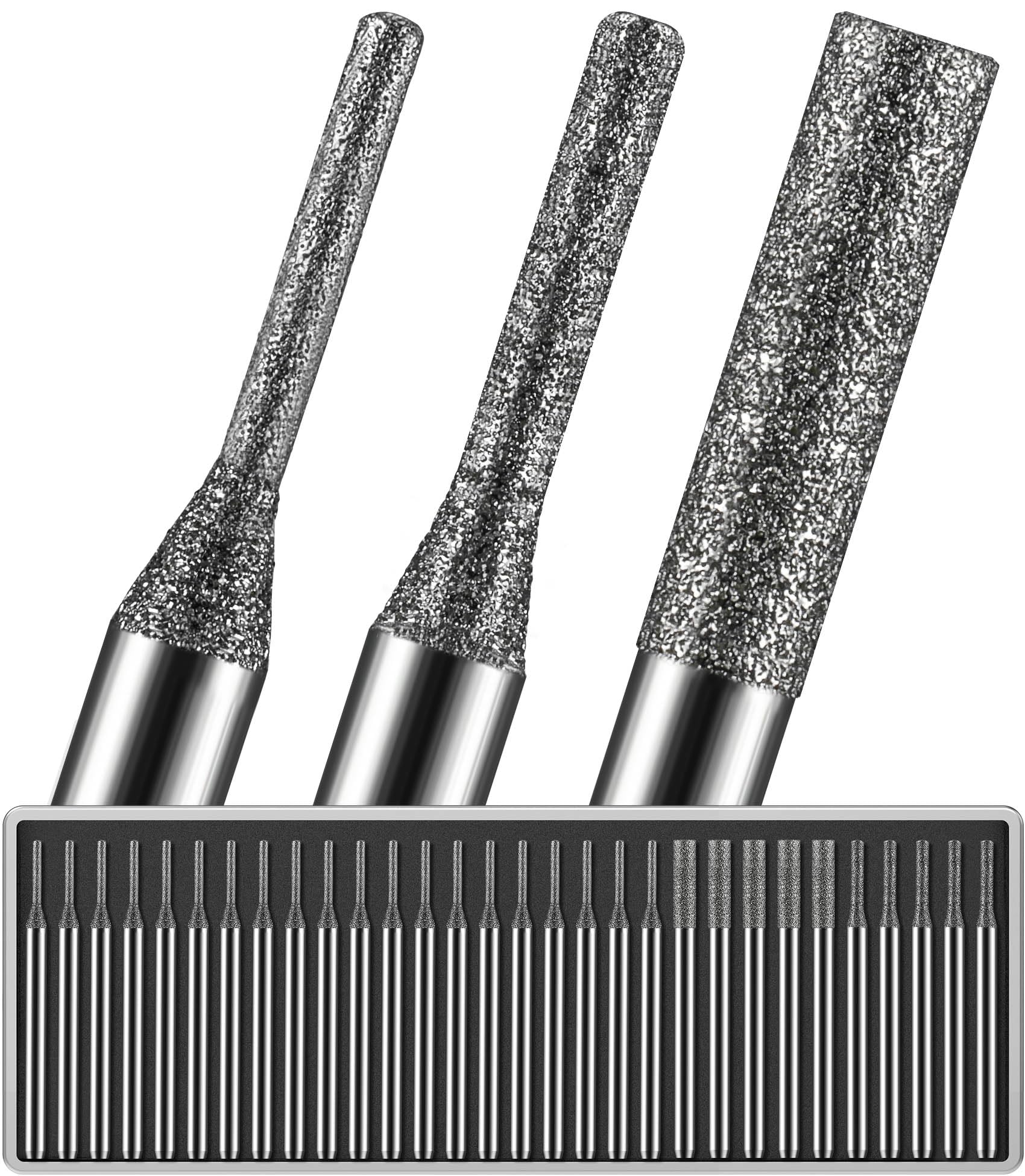 Diamond Drill Bits - 20 Piece Set for Dremel -11