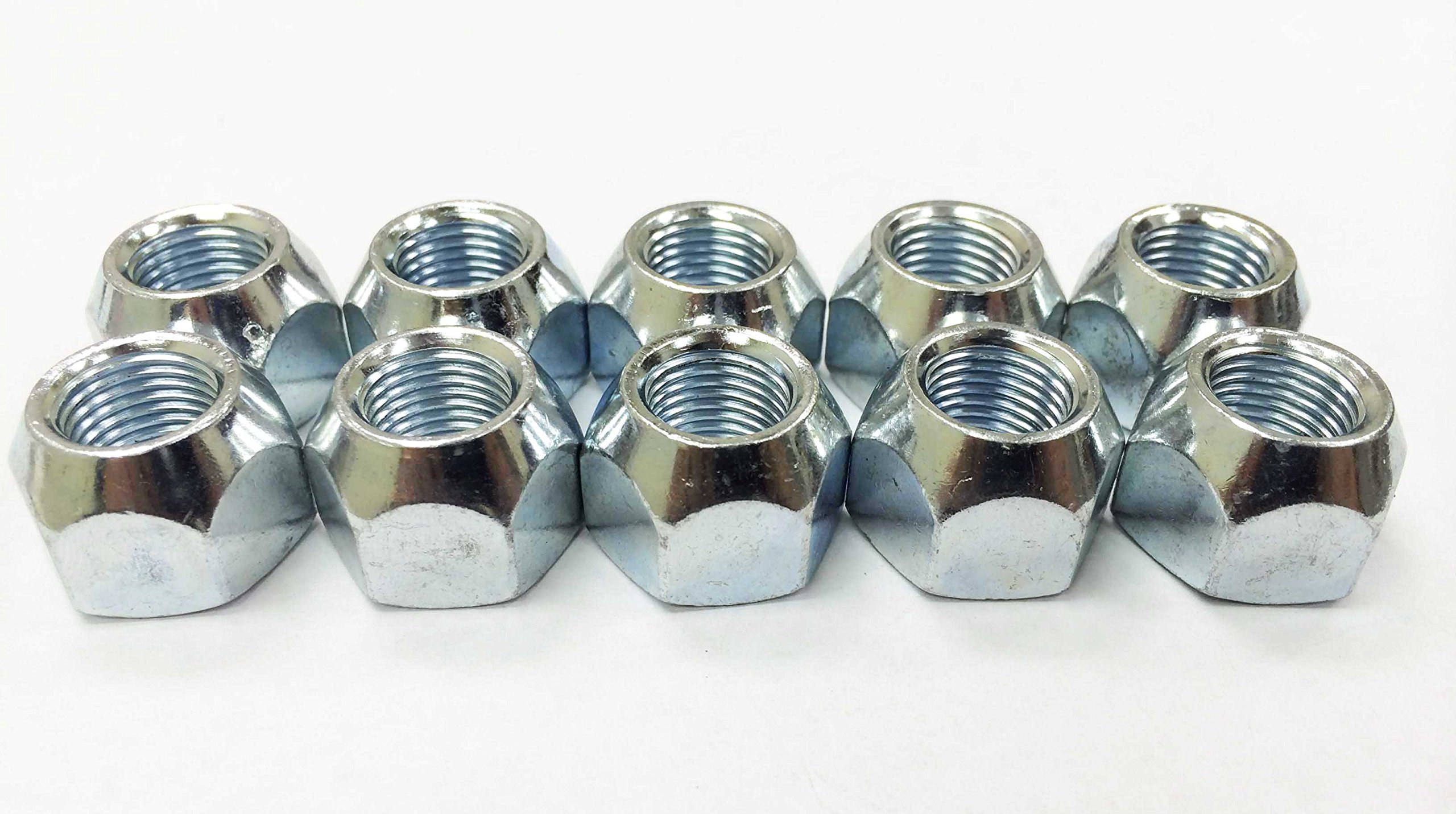 LIBRA Set of 10 Trailer RV 9/16" 18 Cone Wheel Nuts 22052