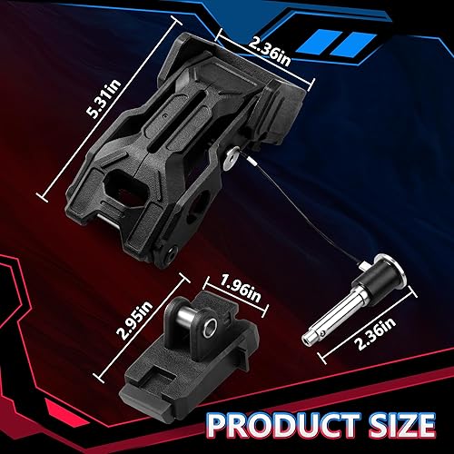 Vista 15 de Pestillos de capó TJ OEM, kit original de fábrica para accesorios Jeep Wrangler TJ 1997-2006, 1 par, negro