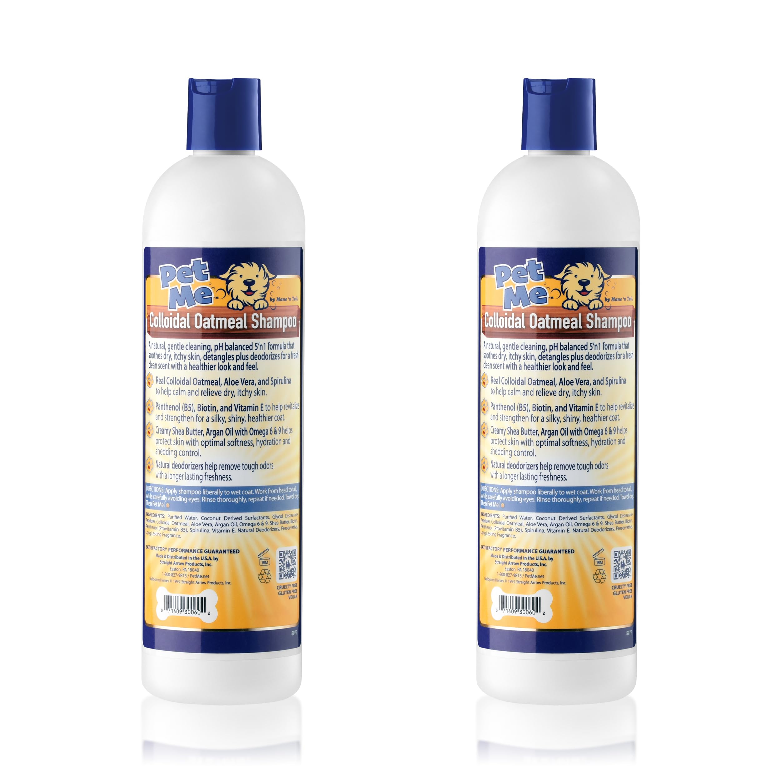 Mane 'n Tail: Pet Me Colloidal Oatmeal Shampoo (2 Pack)