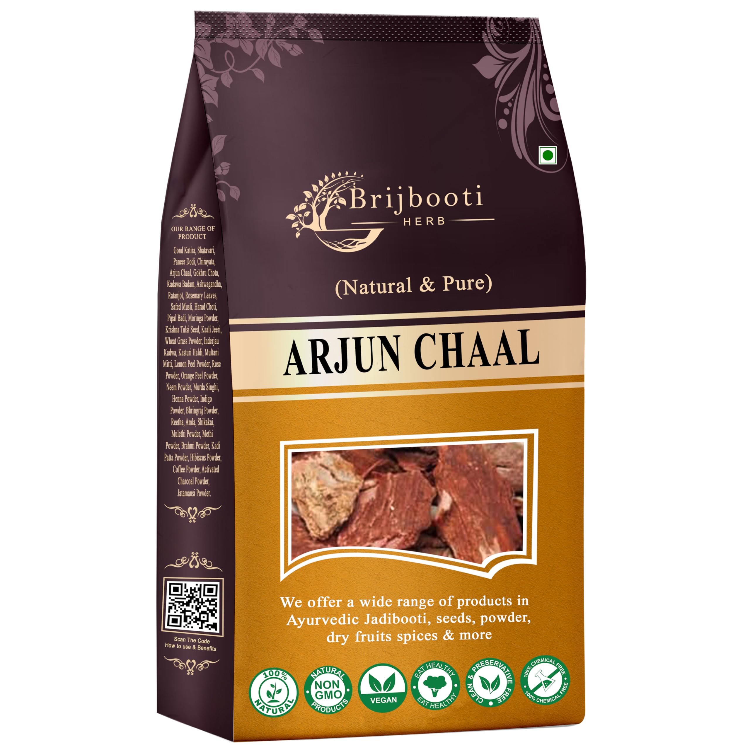 Birju Mahavir Arjun ki Chaal - Terminalia Arjuna 400 Gr