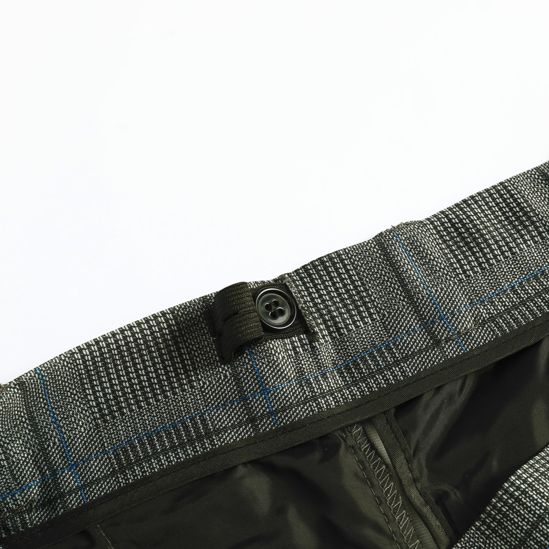 Allthemen Abito da Uomo Plaid 2 Pezzi Completo Giacca Blazer Pantaloni Slim Fit da Lavoro Abiti Eleganti Cerimonia Smoking