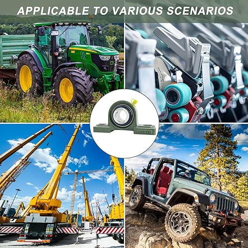 Miniatura 82 de 4 unidades UCP205-16 Cojinetes de bloque de almohada de 1 pulgada de eje de hierro fundido p205 rodamientos con 1 pulgada de diámetro montado bloque