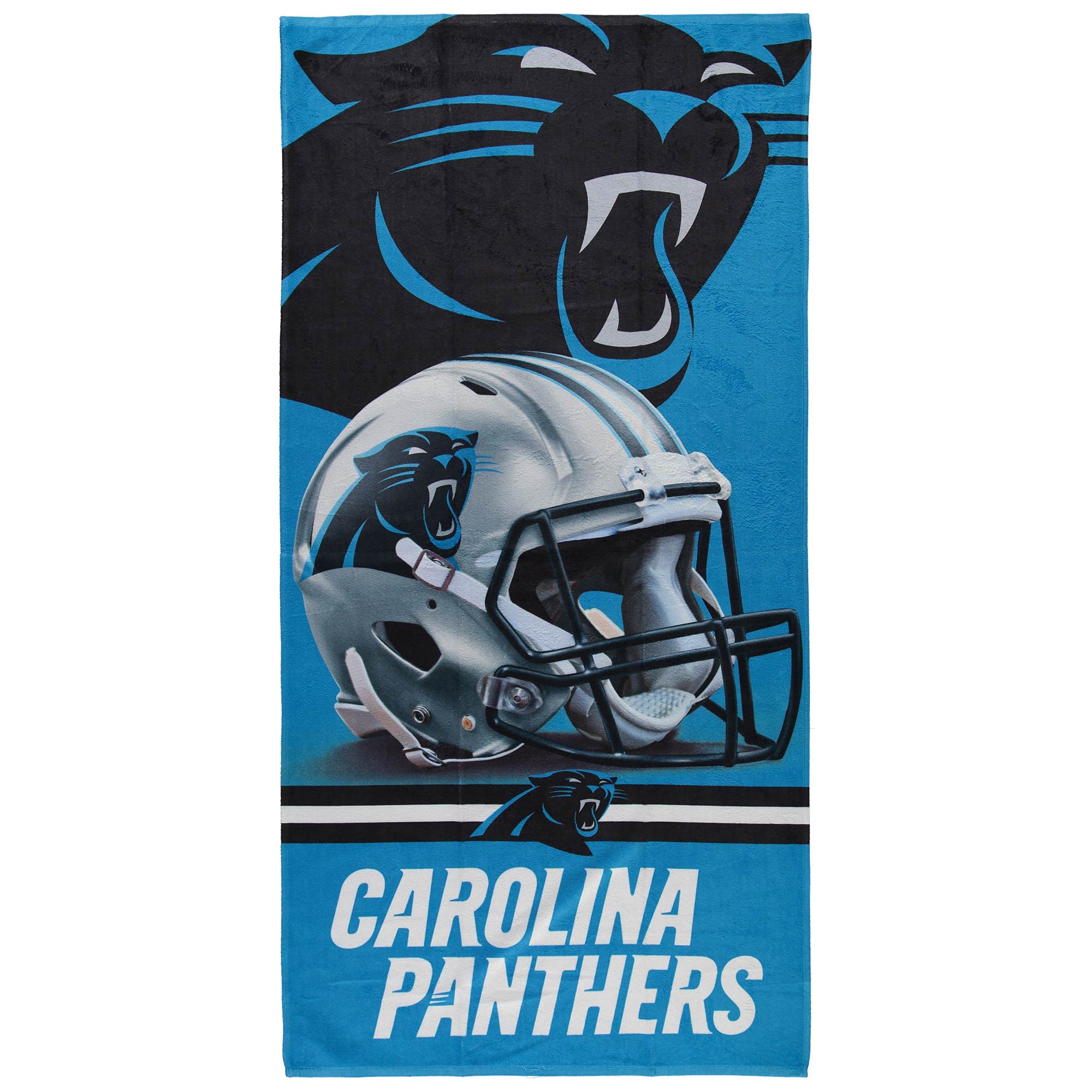 Wincraft NFL Carolina Panthers 3D beach towel 150x75cm