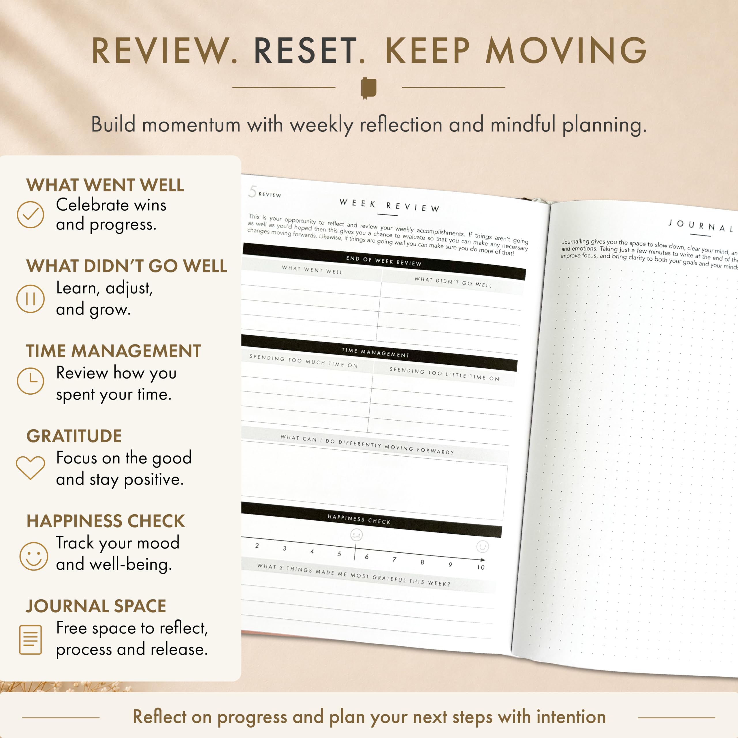 Perfect Planner Company Planificateur de productivité 90 jours non daté