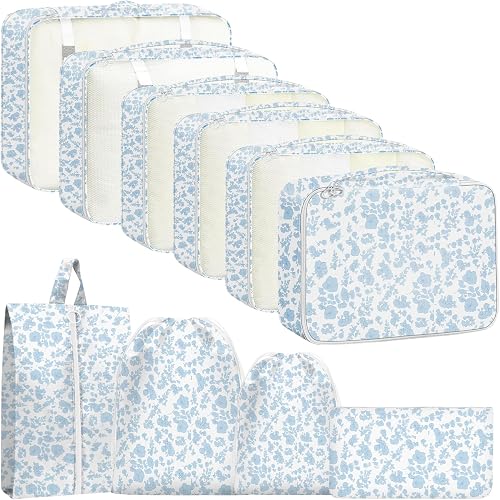 Lot de 10 cubes d'emballage pour valises 