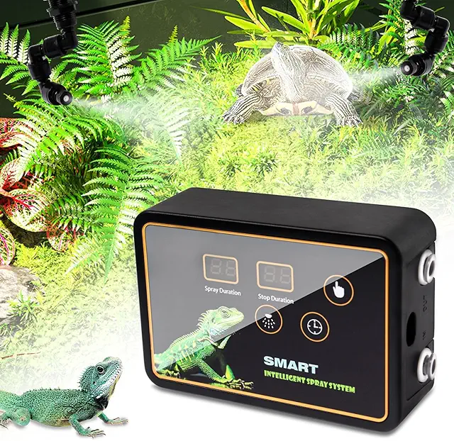 GuKKK Intelligenter Reptilien-Luftbefeuchter mit Schlauch für Terrarien und Amphibien