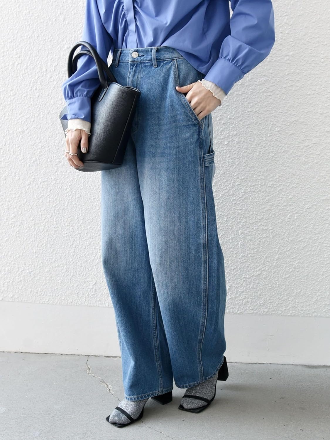 【 】JEANS STRIPE DRESS 44C242G0MB スイートコーン Juniper Bandage Dress | Marciano