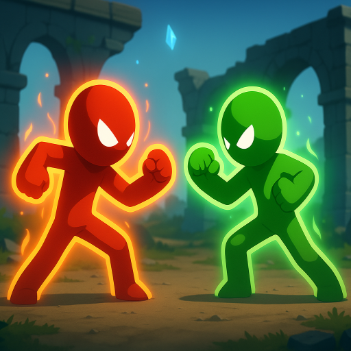 Stickman Warriors: Monster Survival Battle Game 3D