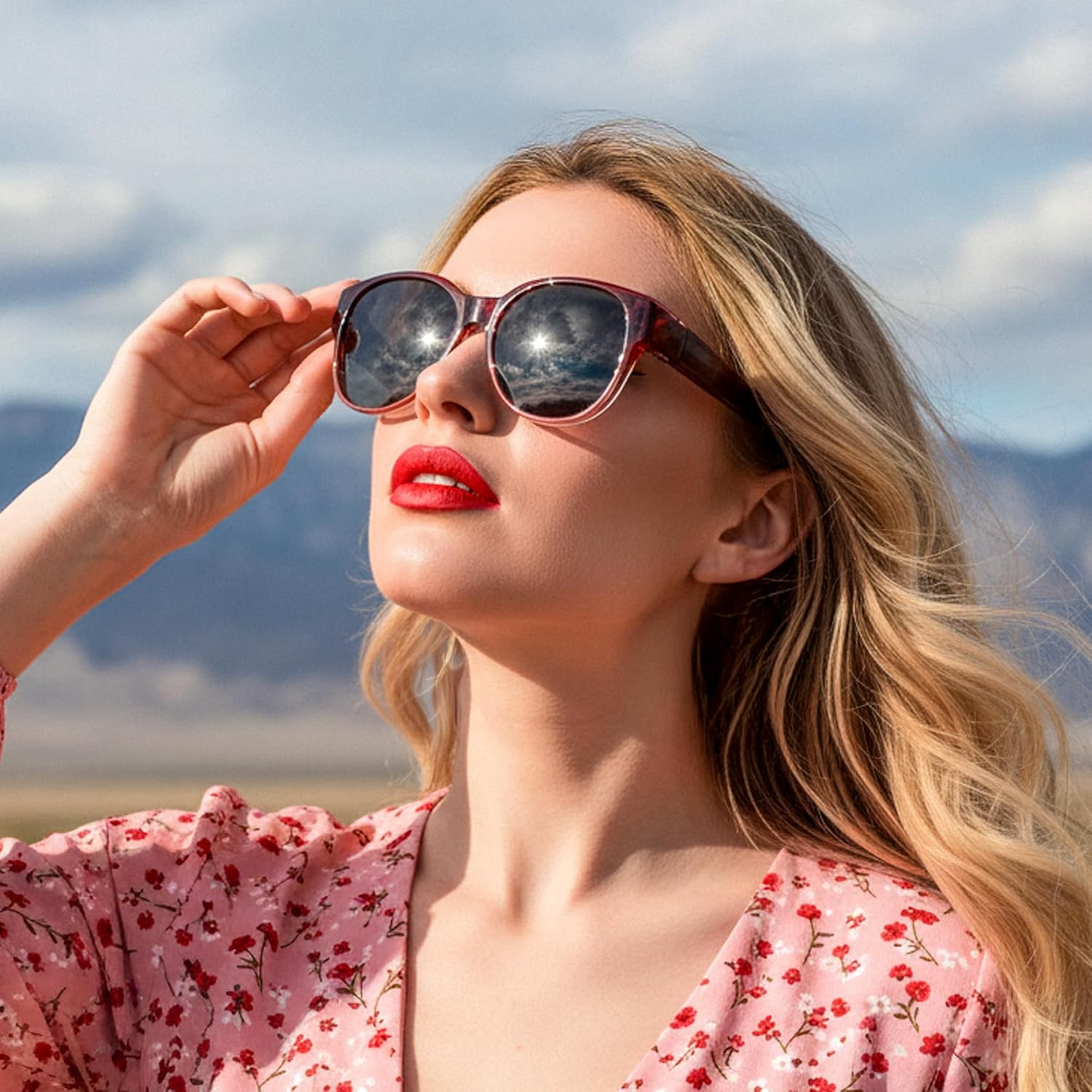 FEISEDY Fit Over Glasses Polarized Sunglasses, UV400 Protection for Driving & Outdoor Activities B0328 - Image 2