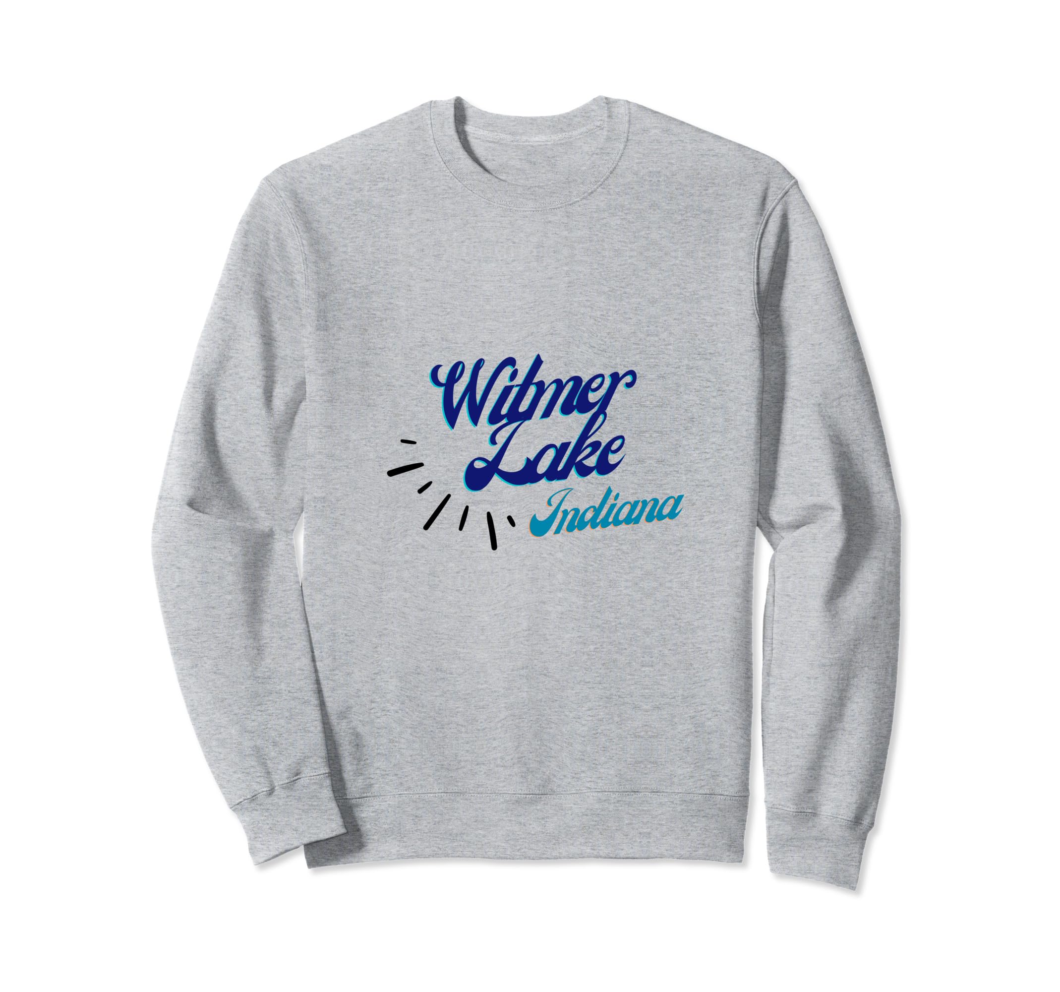 Witmer Lake, Indiana Cute Retro Design Sweatshirt